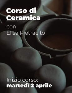 Corso di ceramica 2 aprile